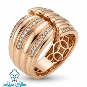 خرید انگشتر طلا دیویدیورمن کد16