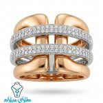 خرید انگشتر طلا دیویدیورمن کد18