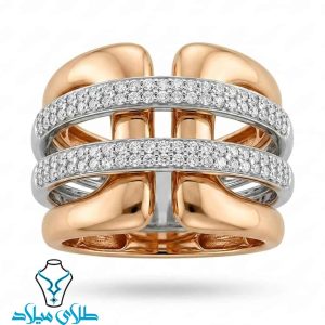 خرید انگشتر طلا دیویدیورمن کد18