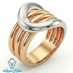 خرید انگشتر طلا دیویدیورمن کد2