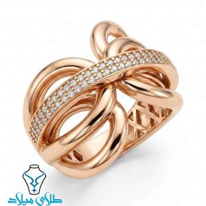 خرید انگشتر طلا دیویدیورمن کد23