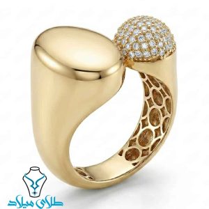 خرید انگشتر طلا دیویدیورمن کد5