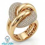 خرید انگشتر طلا دیویدیورمن کد7