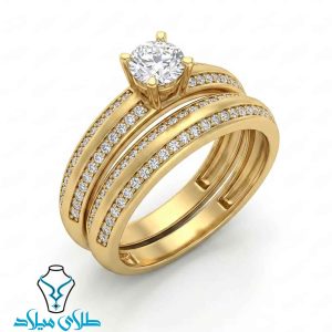 خرید انگشتر طلا دلارز از طلای میلاد