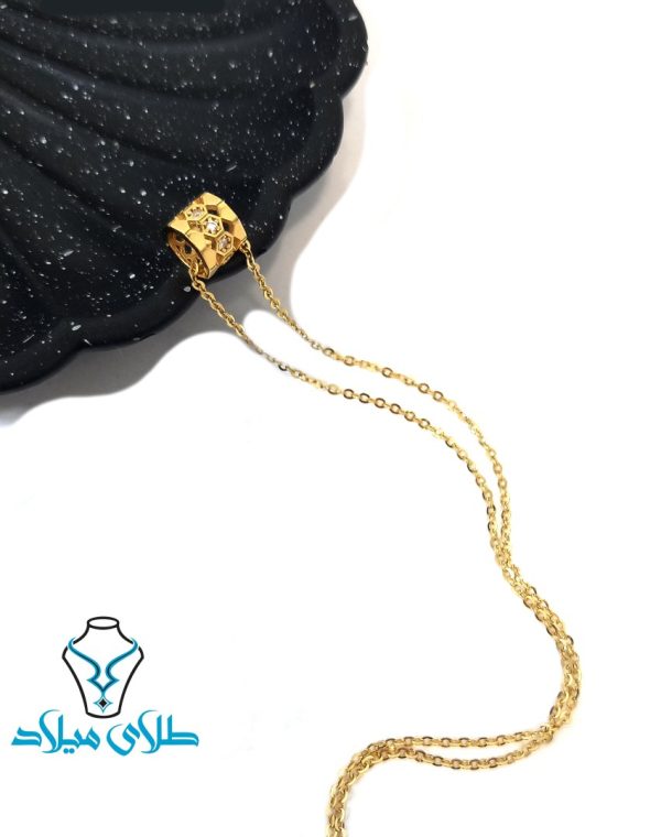 گردنبند طلا دلماه زیبا