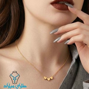 خرید گردنبند طلا دلیار