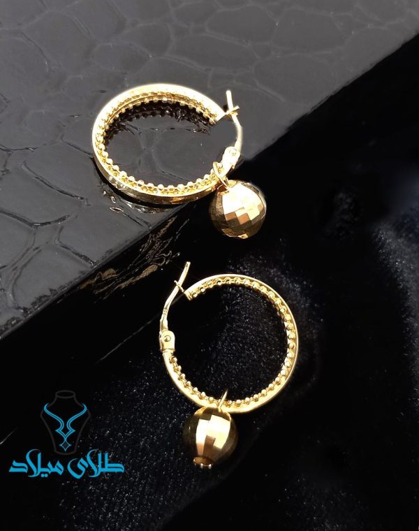 گوشواره حلقه ای دیلان - Image 3