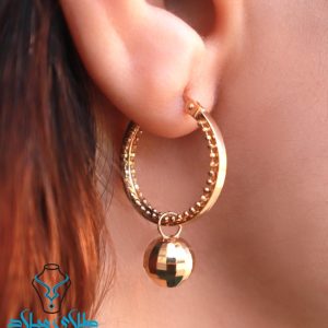 خرید گوشواره حلقه ای دیلان