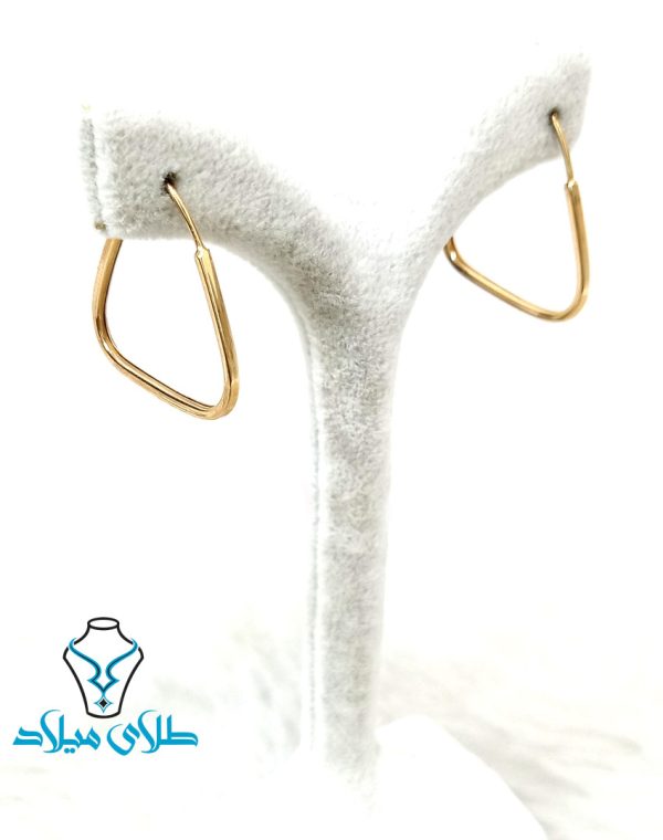 گوشواره حلقه ای النورا زیبا