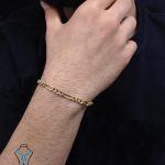 خرید دستبند طلا فیگارو کد2