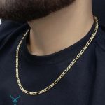 خرید گردنبند طلا فیگارو کد2 میلادزر