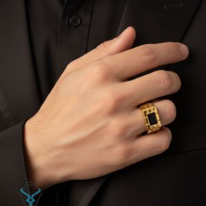 انگشتر طلا مردانه