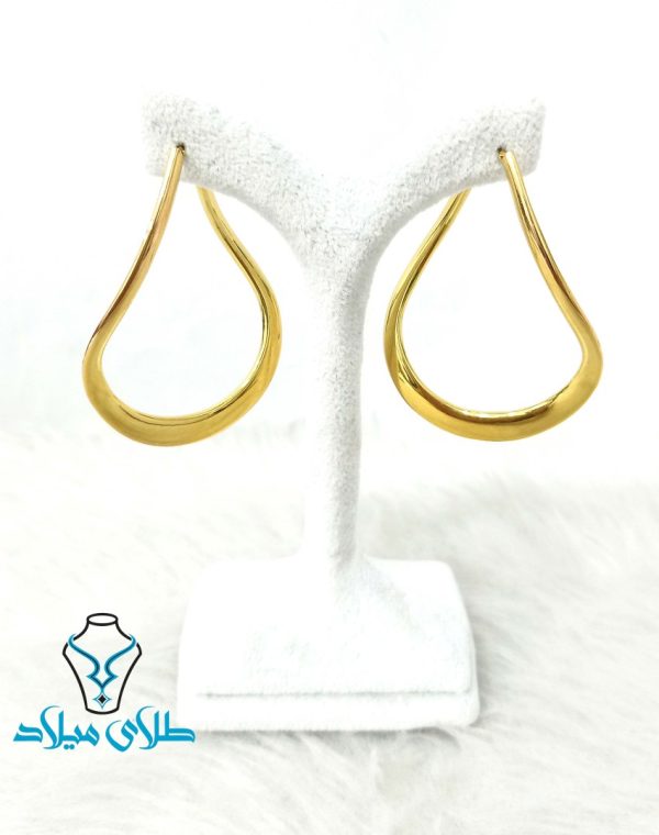 گوشواره حلقه ای جورجینا-زیبا