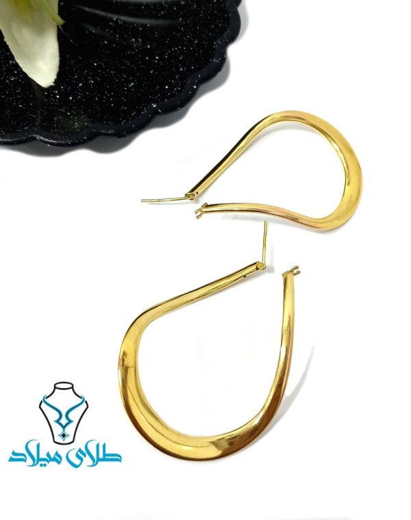 گوشواره حلقه ای جورجینا-فانتزی