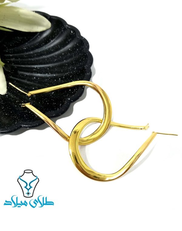 گوشواره حلقه ای جورجینا-جدید