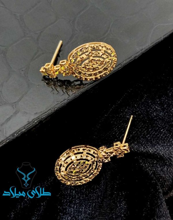 گوشواره آویز گیلا لیزری