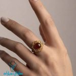 خرید انگشتر طلا عقیق