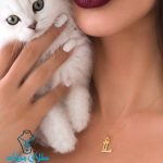 خرید پلاک طلا حروف L