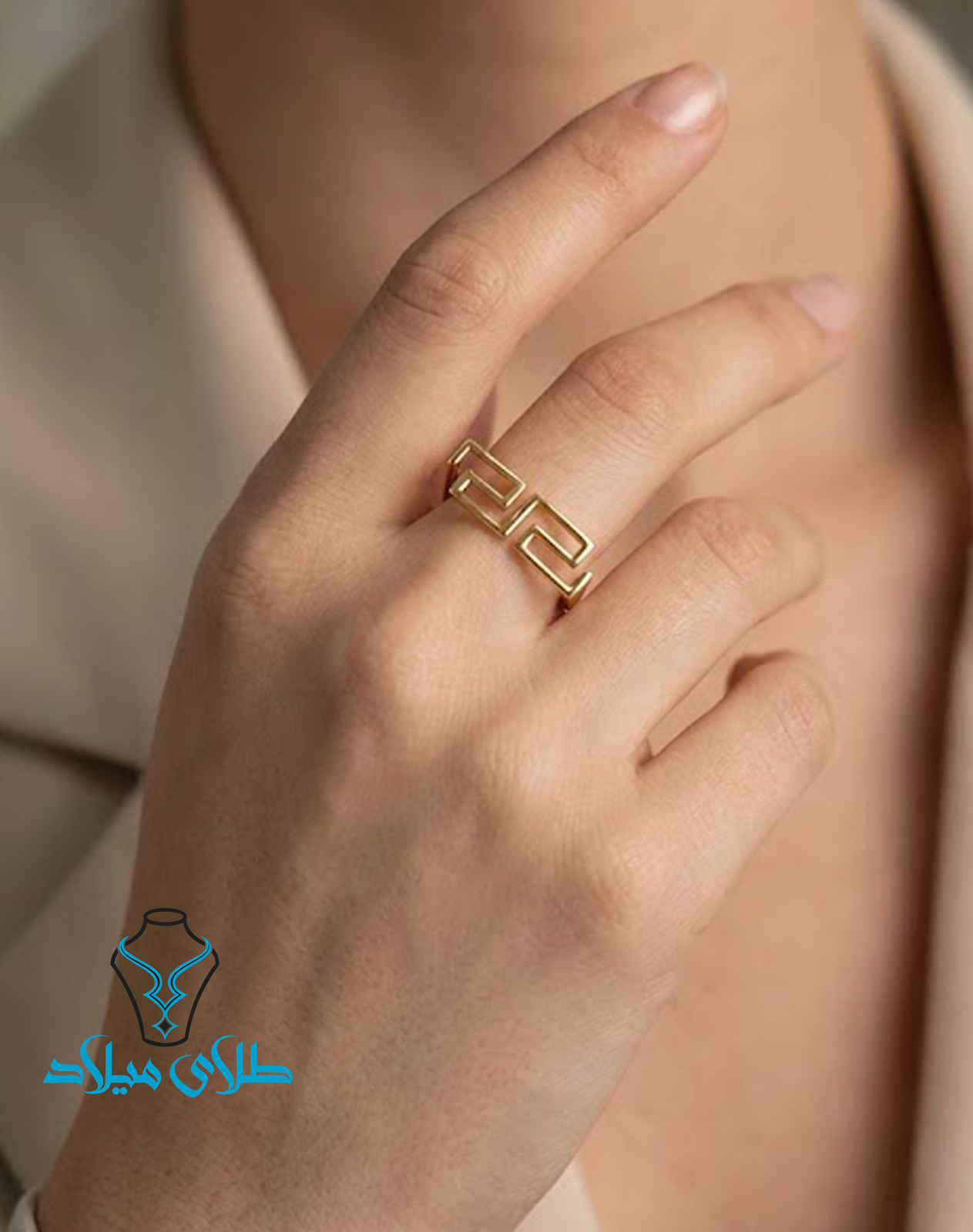 انگشتر طلا هانه - Image 4