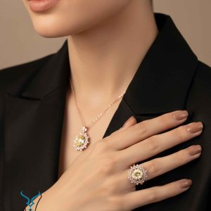 خرید سرویس طلا جواهر هلنسا از طلای میلاد