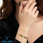 خرید دستبند طلا هرینگبون