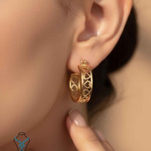 خرید گوشواره حلقه ای کد12
