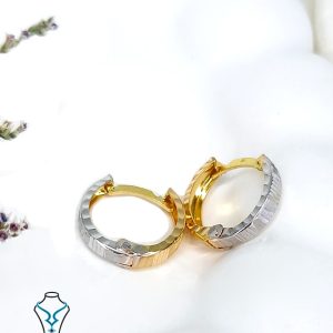 خرید گوشواره حللقه ای طلا کد27