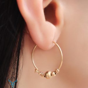 خرید گوشواره حلقه ای کد4