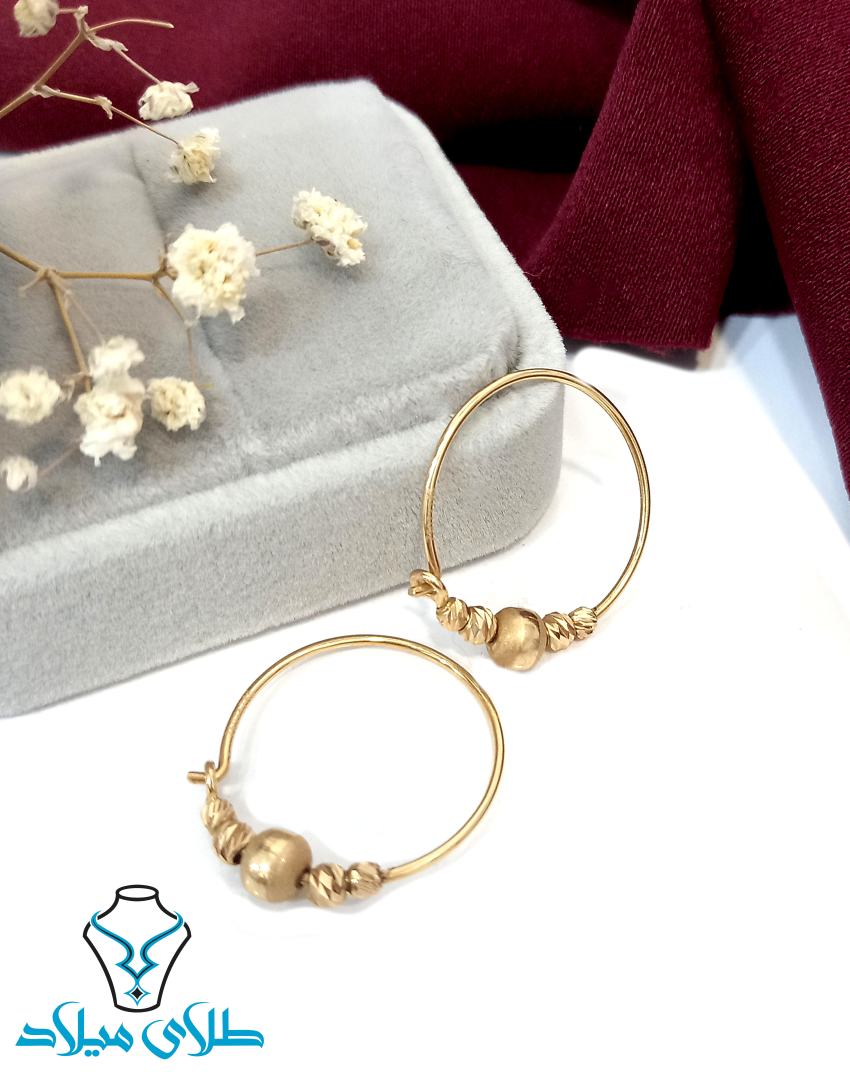 خرید گوشواره حلقه ای کد4