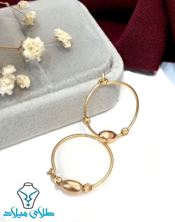 گوشواره حلقه ای کد5 زیبا