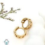 خرید گوشواره طلا حلقه ای کد60