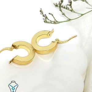 خرید گوشوار حلقه ای طلا کد 62