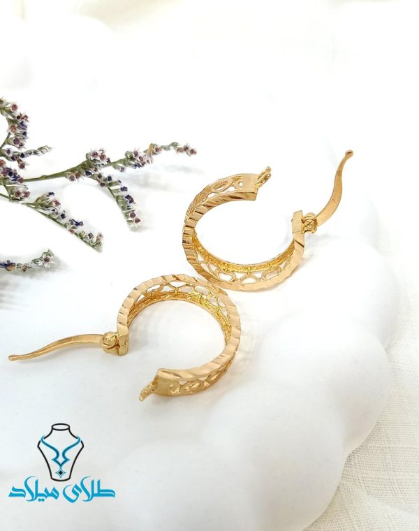 گوشواره حلقه ای کد12 زیبا