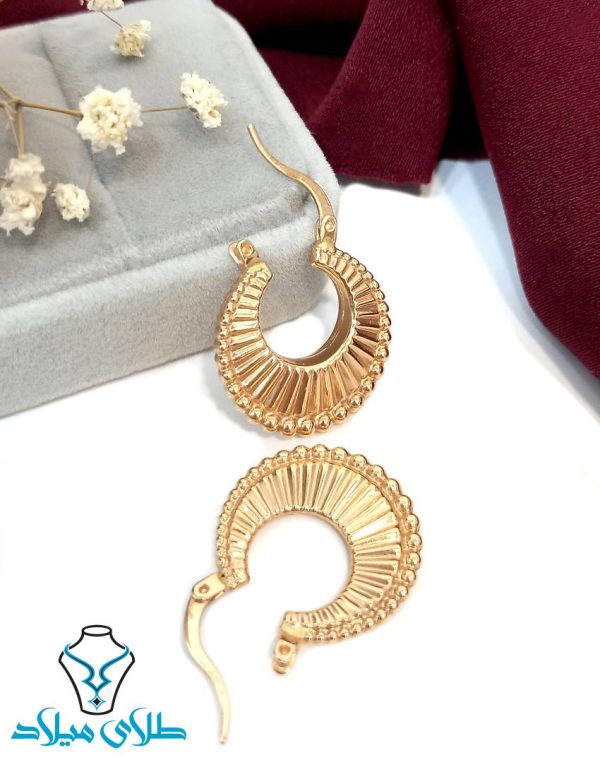گوشواره حلقه ای کد3 زیبا