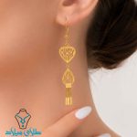 خرید گوشواره آویز هندی