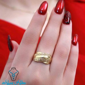 خرید انگشتر طلا ژانیا