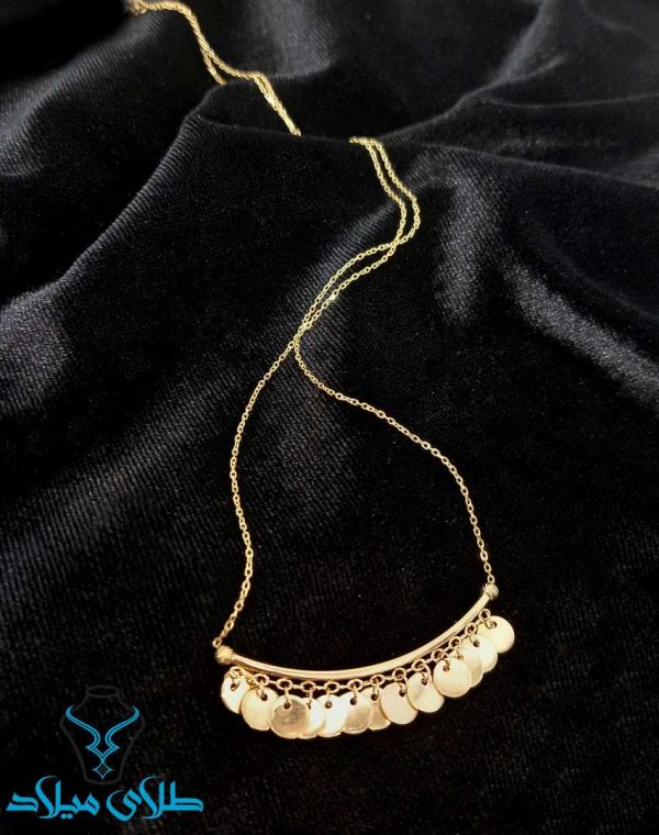 خرید گردنبند طلا جسیکا