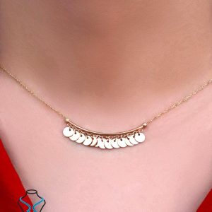خرید گردنبند طلا جسیکا