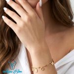 خرید دستبند فانتزی طلا جولیا
