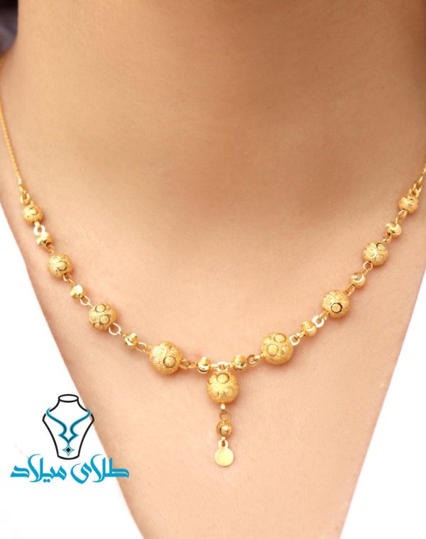 خرید گردنبند طلا کاژین