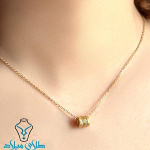 خرید گردنبند طلا کامیلا