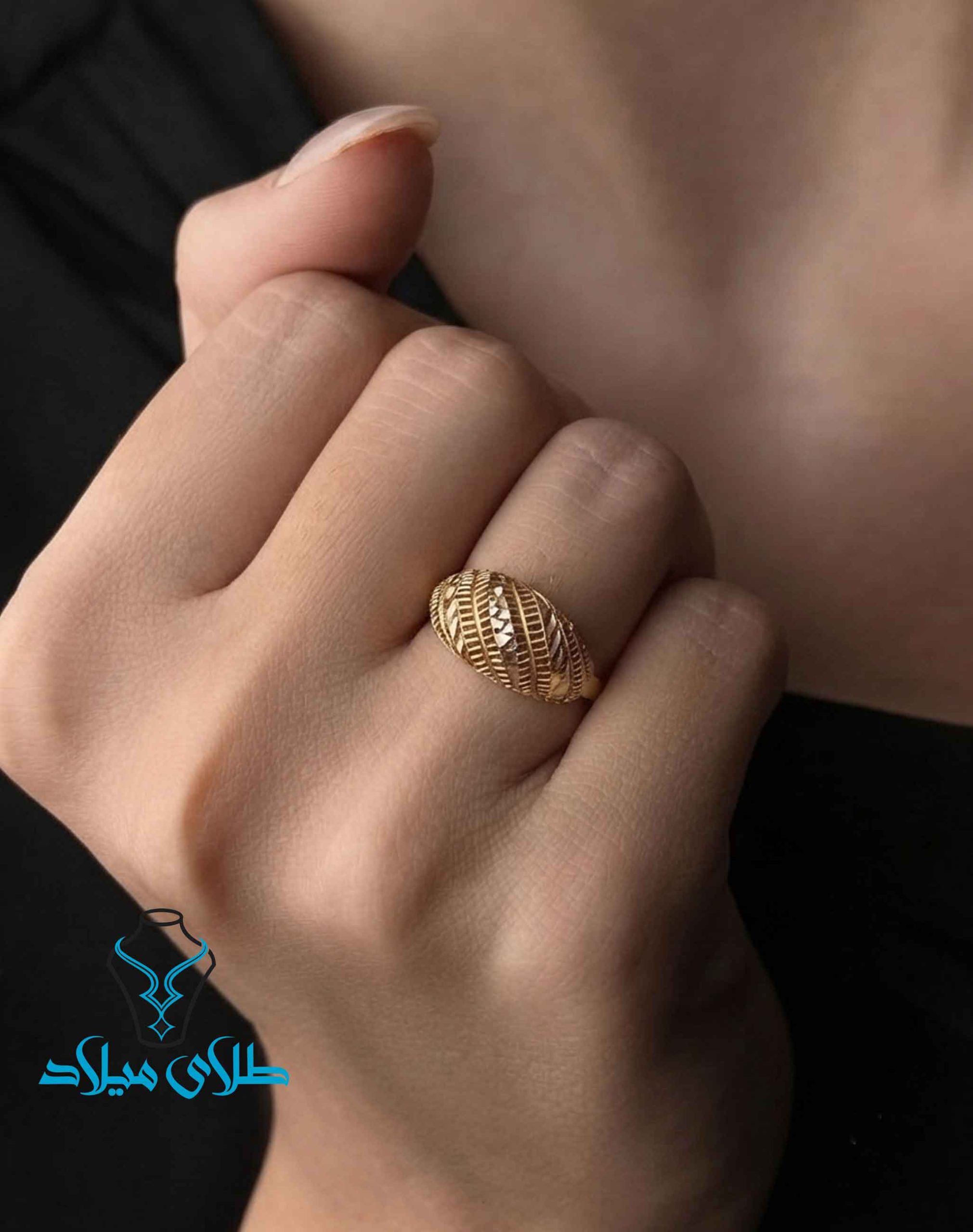 انگشتر طلا لادین گالری طلا