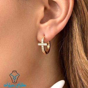 خرید گوشواره حلقه ای مائده