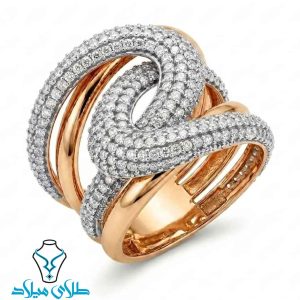 خرید انگشتر طلا مارتا از طلای میلاد