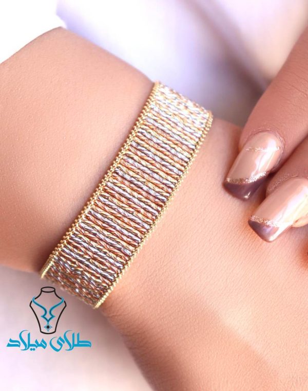 خرید دستبند طلا مارتینا