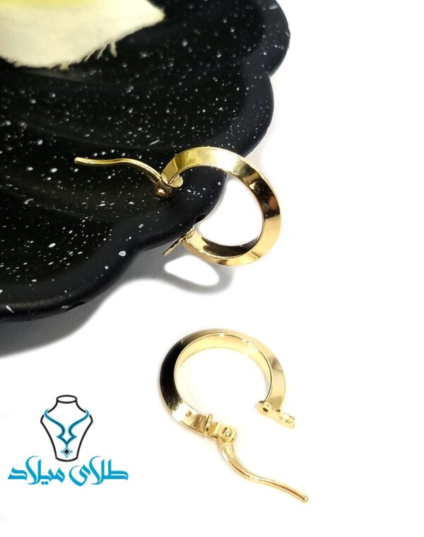 خرید گوشواره حلقه ای ملانی