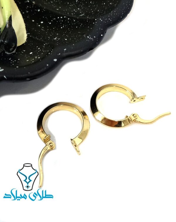 گوشواره حلقه ای ملانی زیبا