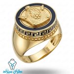 خرید انگشتر طلا مردانه کد19