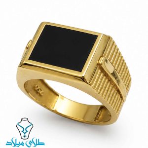 خرید انگشتر طلا مردانه کد8 میلادزر