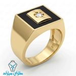 خرید انگشتر طلا مردانه کد2